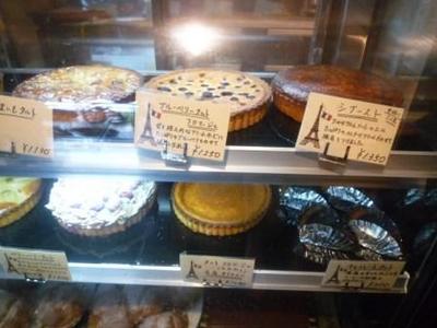 パリのパン屋さんボンジュールのスイーツ系