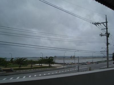 手作り天然酵母パン ブロンジェリーカフェ ヤマシタのテラスからの風景1