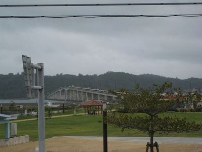 手作り天然酵母パン ブロンジェリーカフェ ヤマシタのテラスからの風景2